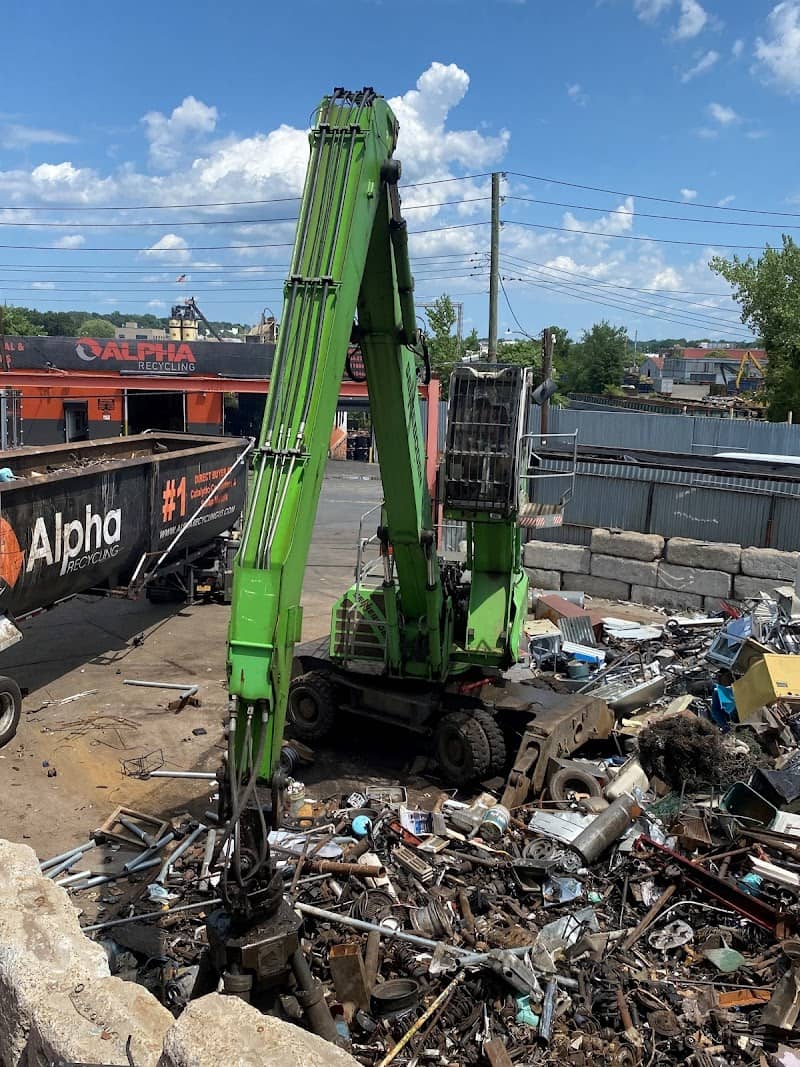 Alpha Recycling recycling center in New York City, NY - View of facility