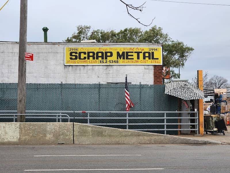 Cropsey Scrap Iron & Metal recycling center in New York City, NY - View of facility