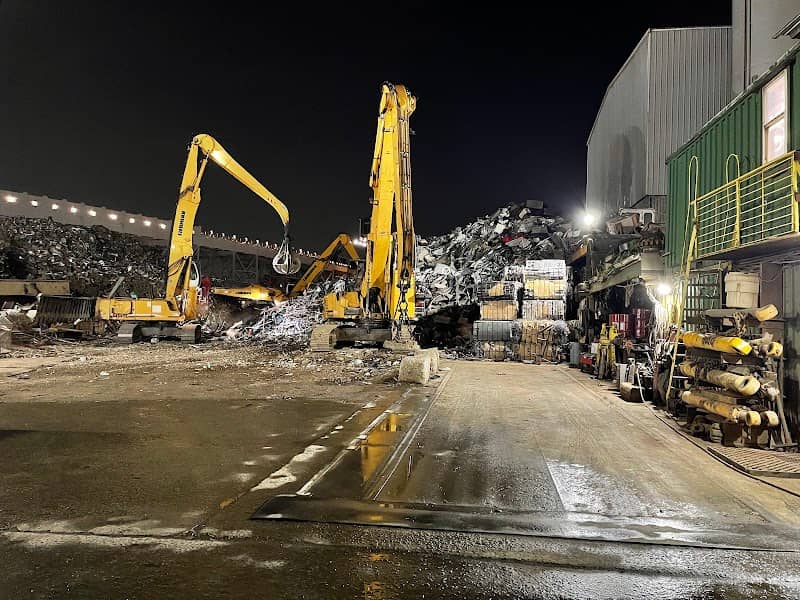 Benson Scrap Metal recycling center in New York City, NY - View of facility