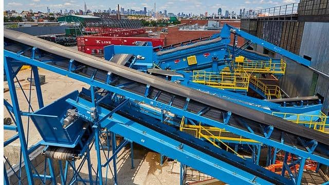 Cooper Recycling recycling center in New York City, NY - View of facility