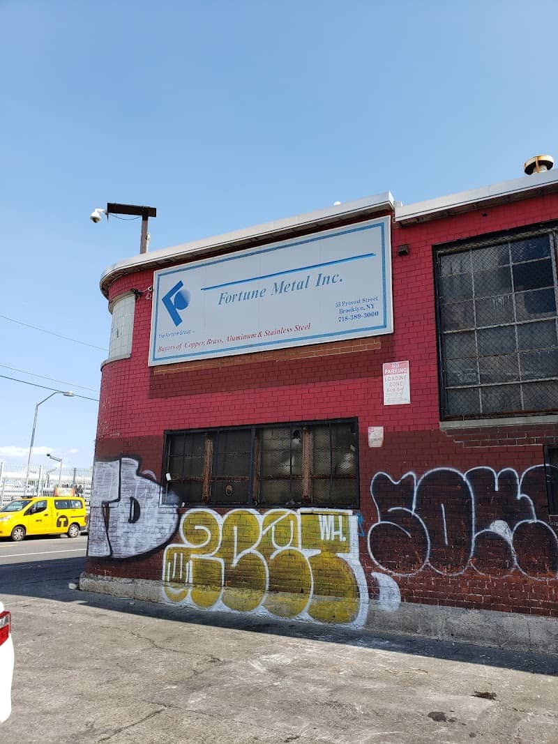 Fortune Metal recycling center in New York City, NY - View of facility