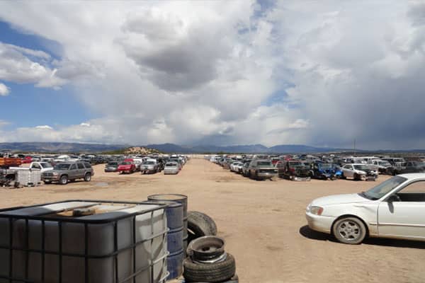 A-1 Auto and Truck Recyclers recycling center in Penrose, CO - View of facility