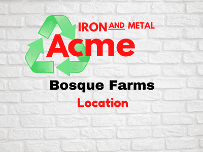 Acme Iron And Metal recycling center in Bosque Farms, NM - View of facility