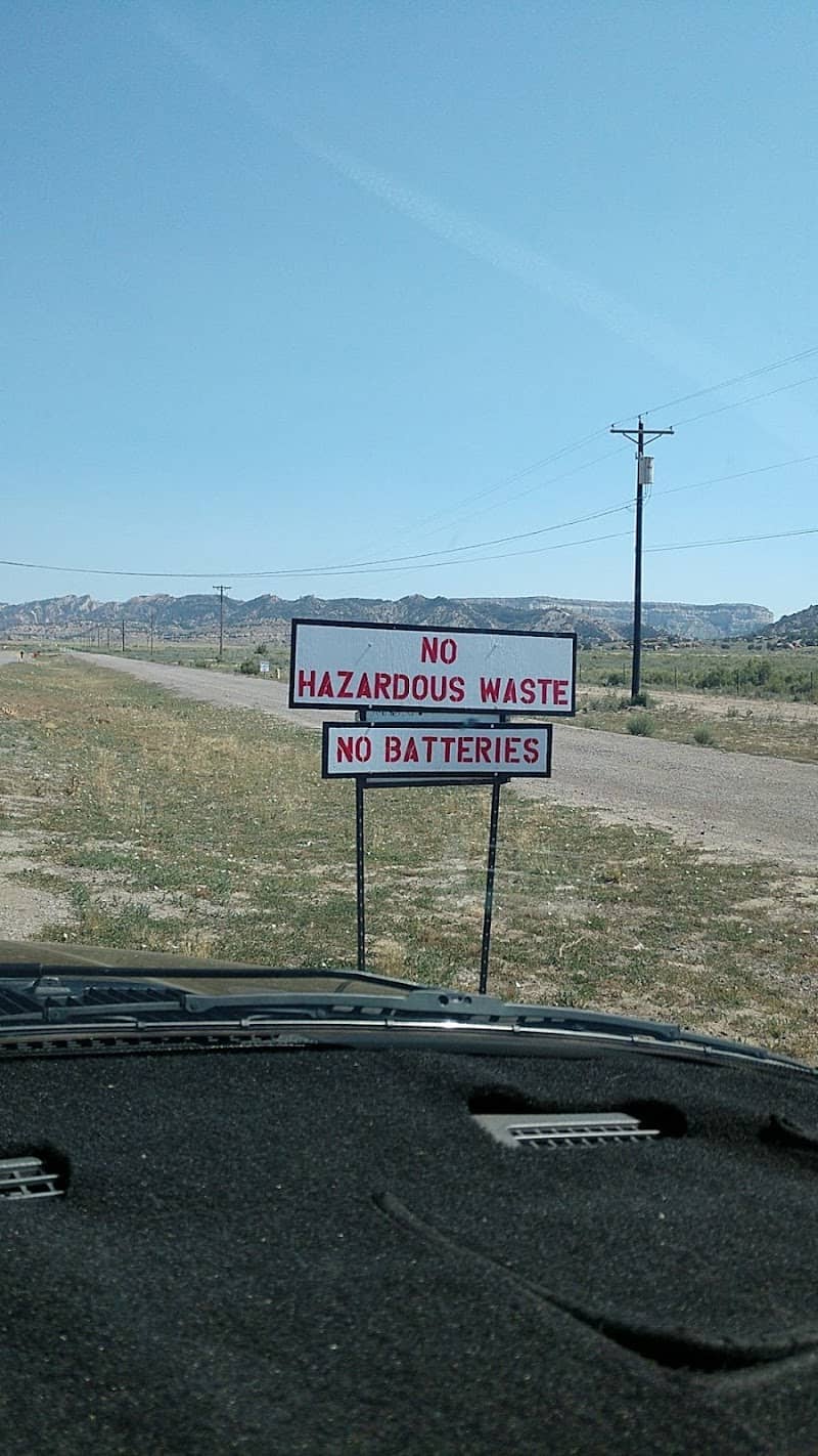 McKinley County Transfer Station recycling center in Gallup, NM - View of facility