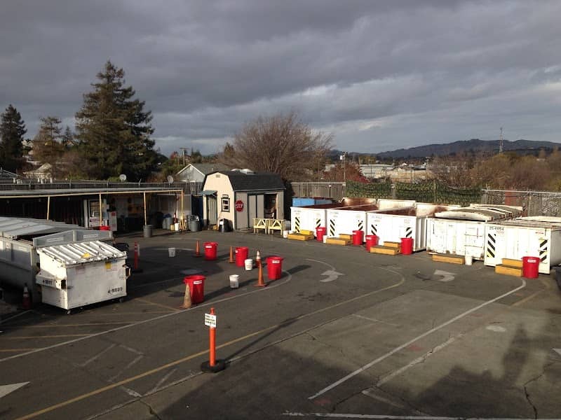VALCORE Recycling Inc recycling center in Vallejo, CA - View of facility