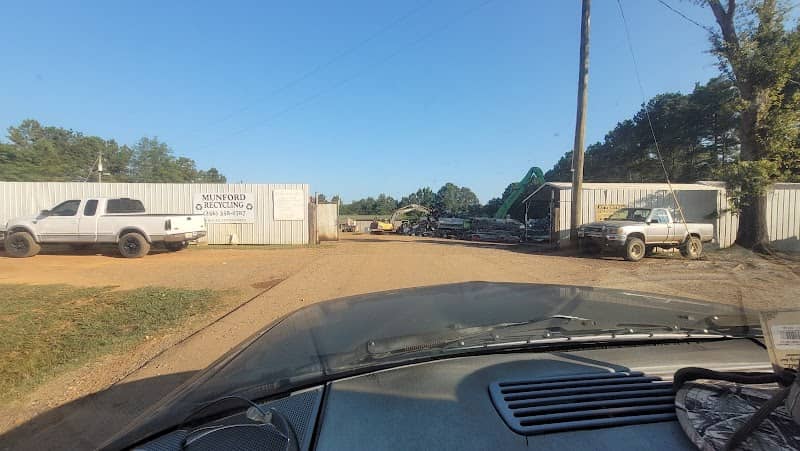 Munford Recycling recycling center in Munford, AL - View of facility