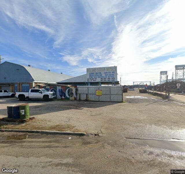 Poland Scrap Metal recycling center in New Orleans, LA - View of facility