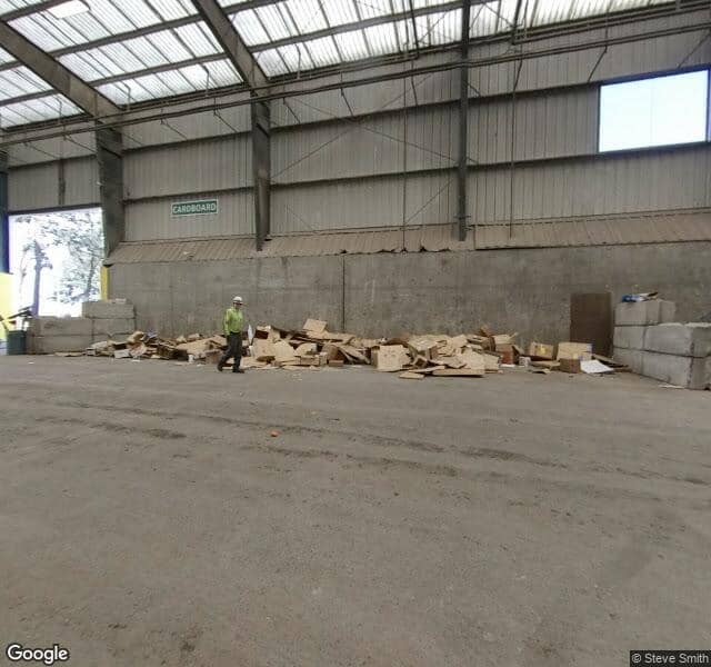 Metro Central Transfer Station recycling center in Portland, OR - View of facility