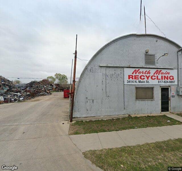 North Main Recycling recycling center in Fort Worth, TX - View of facility