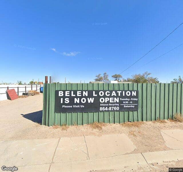 Alliance Recycling LLC recycling center in Belen, NM - View of facility