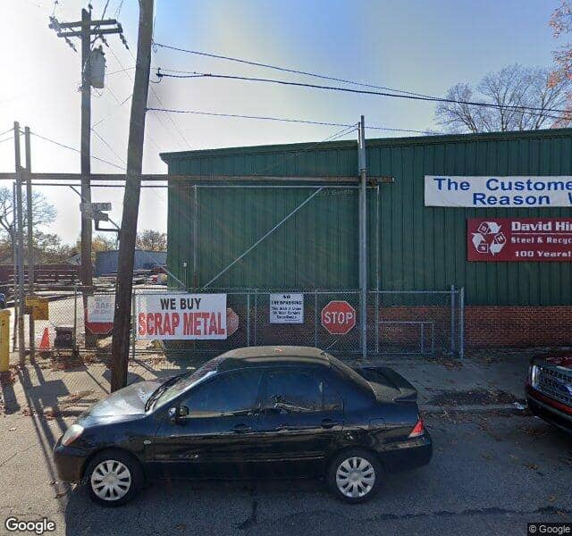 David Hirschberg Steel & Recycling Center recycling center in Cincinnati, OH - View of facility
