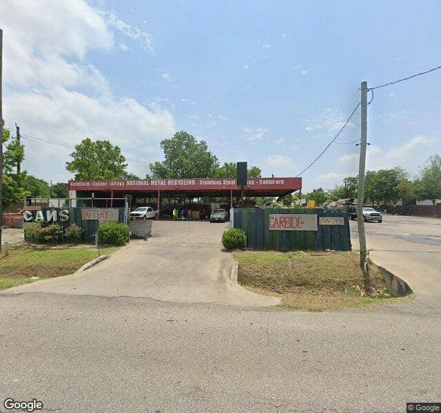 National Metal Recycling recycling center in Houston, TX - View of facility