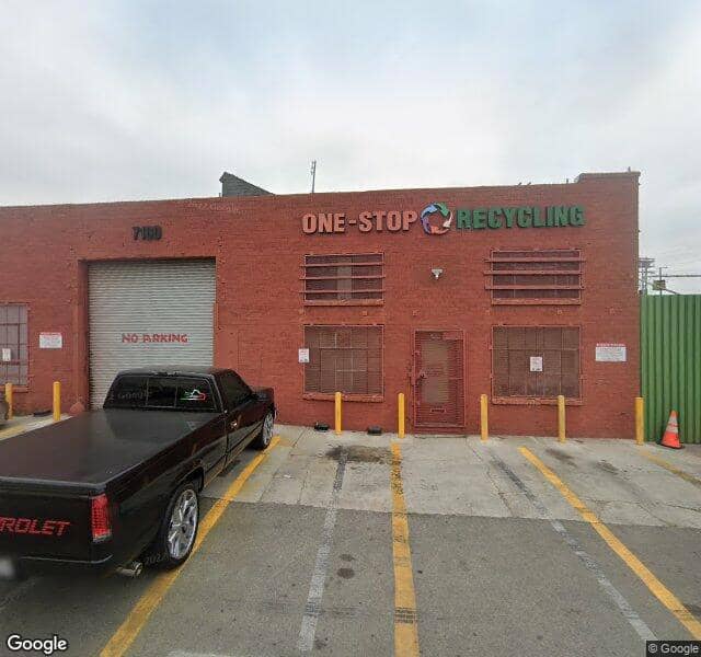 One Stop Recycling recycling center in Los Angeles, CA - View of facility