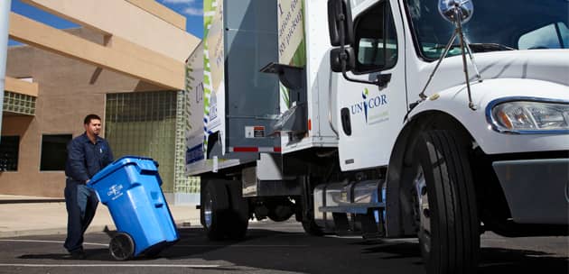 Unicor LLC | Document Shredding and Recycling Albuquerque NM recycling center in Albuquerque, NM - View of facility