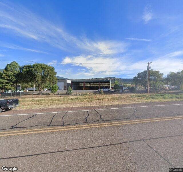East Mountain Transfer Station recycling center in Tijeras, NM - View of facility