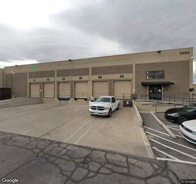 Global Refining Group West, Inc recycling center in North Las Vegas, NV - View of facility