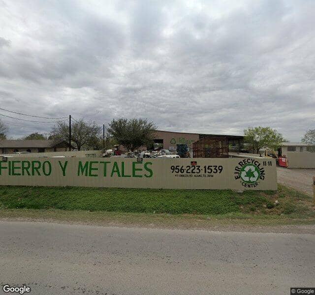 EJR Recycling Center recycling center in Alamo, TX - View of facility