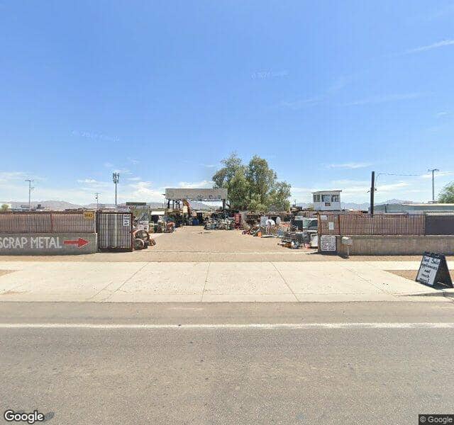 SOUTH VALLEY RECYCLERS recycling center in Phoenix, AZ - View of facility