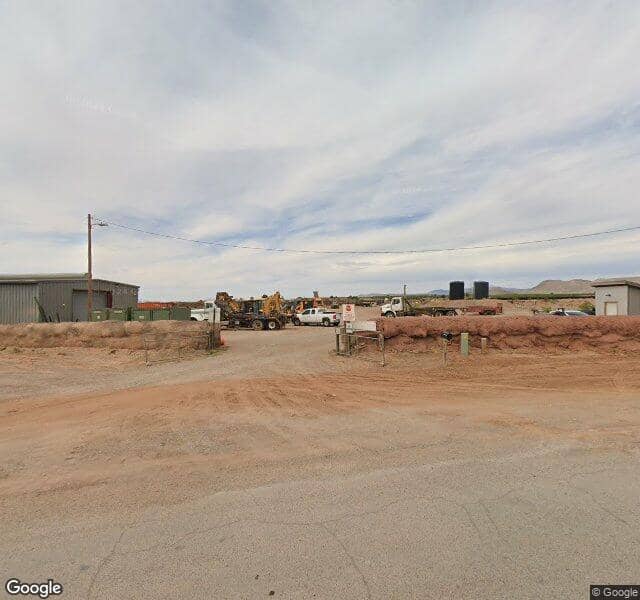 Otero County Convenience Center recycling center in La Luz, NM - View of facility