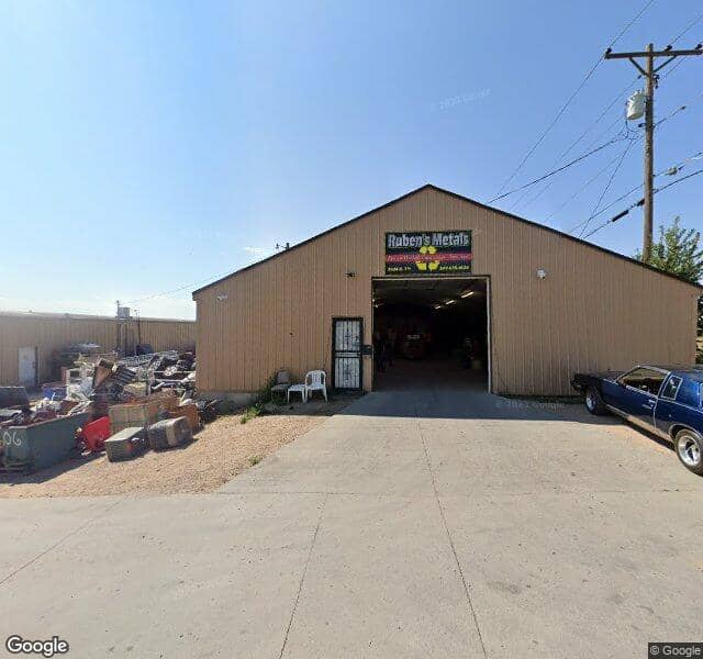 Ruben's Metals recycling center in Cheyenne, WY - View of facility