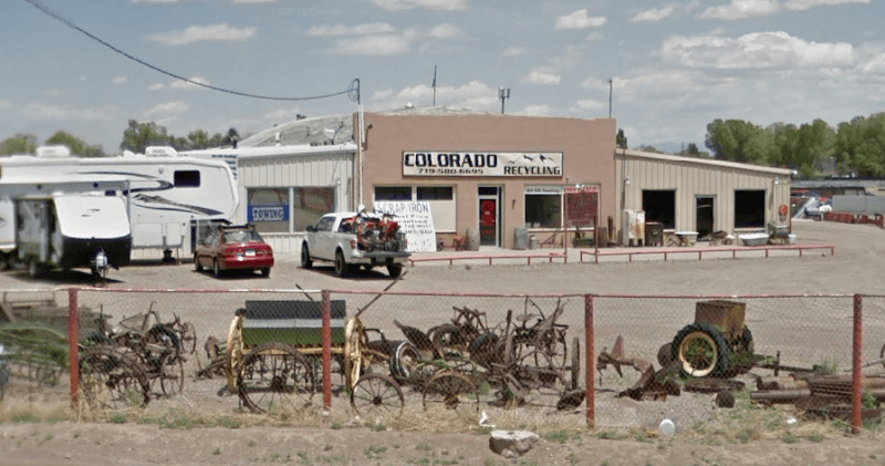 Colorado Recycling recycling center in Monte Vista, CO - View of facility