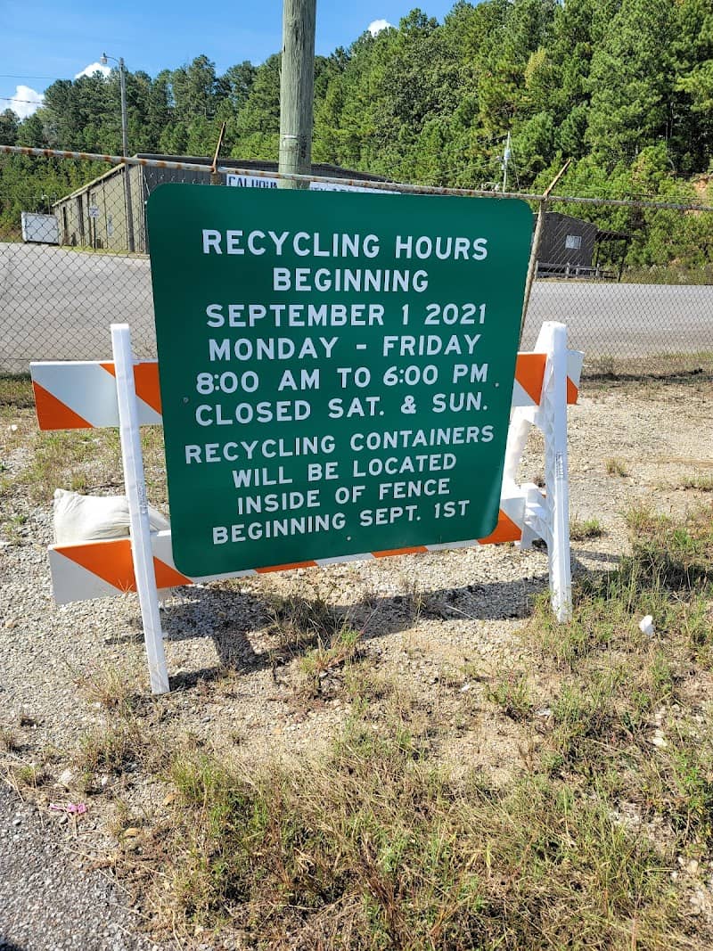 Calhoun County Recycling Center - Anniston recycling center in Anniston, AL - View of facility
